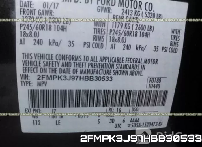 2FMPK3J97HBB30533 фото 10