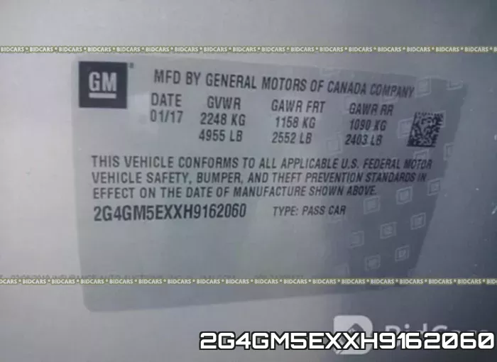 2G4GM5EXXH9162060 фото 9