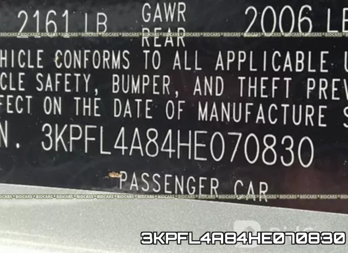 3KPFL4A84HE070830 фото 10