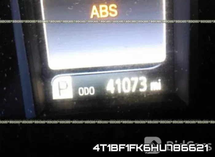 4T1BF1FK6HU786621 фото 8