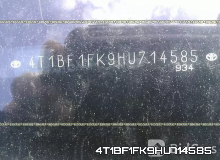 4T1BF1FK9HU714585 фото 10