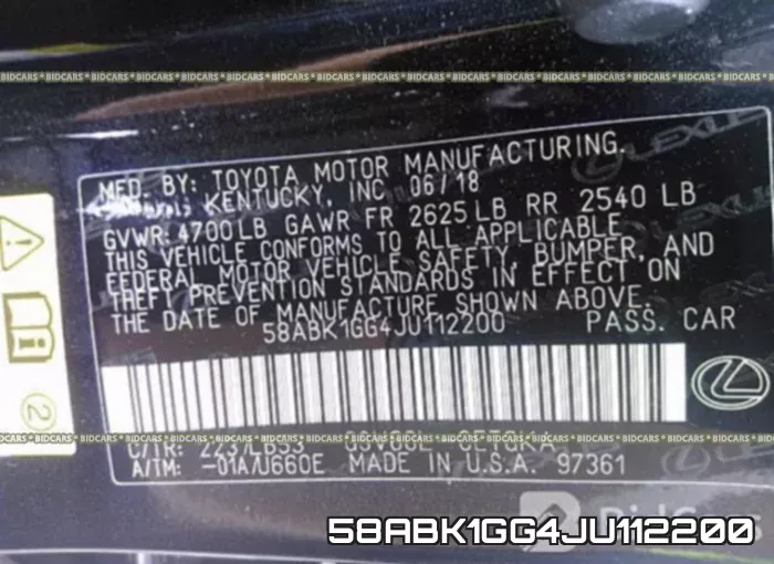 58ABK1GG4JU112200 фото 10