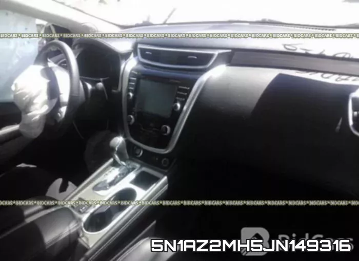 5N1AZ2MH5JN149316 фото 6