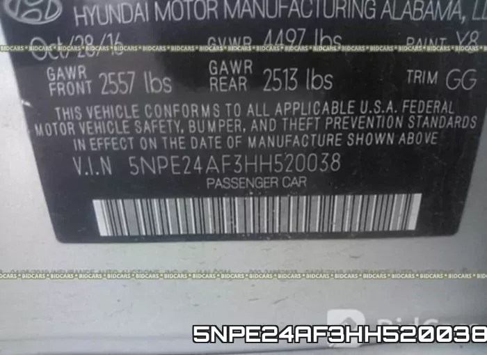 5NPE24AF3HH520038 фото 10
