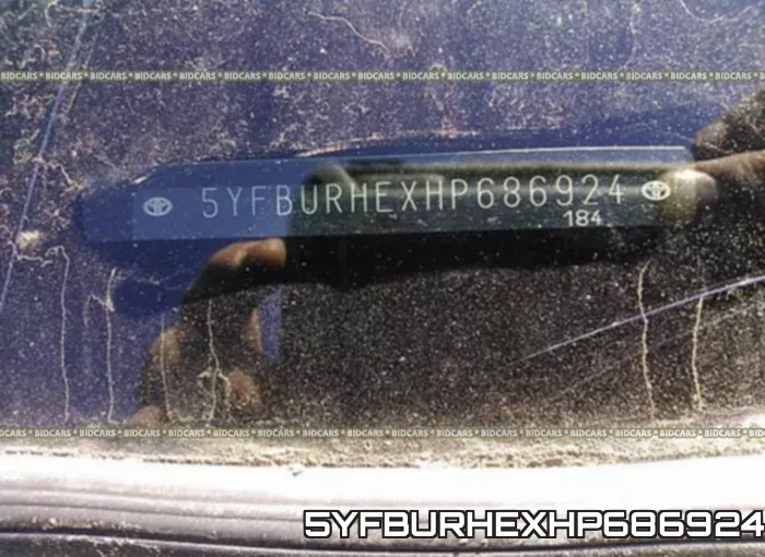 5YFBURHEXHP686924 фото 10