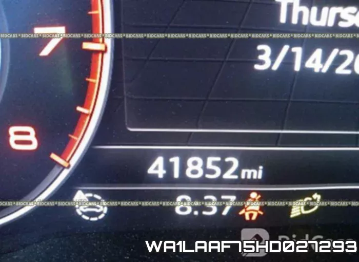 WA1LAAF75HD027293 фото 8