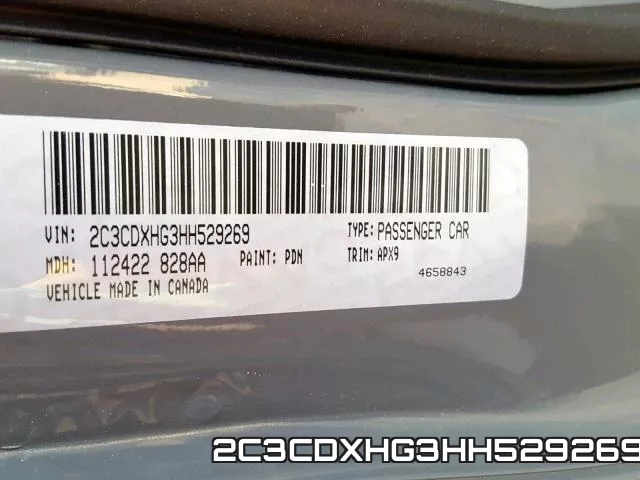 2C3CDXHG3HH529269 фото 2