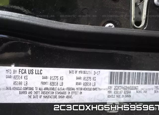 2C3CDXHG5HH595967 фото 10