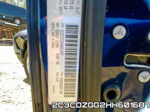 2C3CDZGG2HH601687 фото 2
