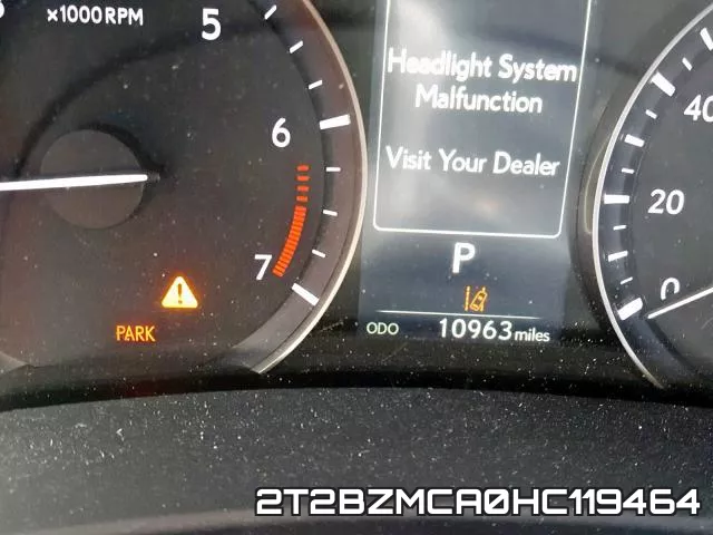 2T2BZMCA0HC119464 фото 9