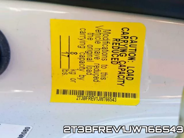 2T3BFREV1JW766543 фото 2