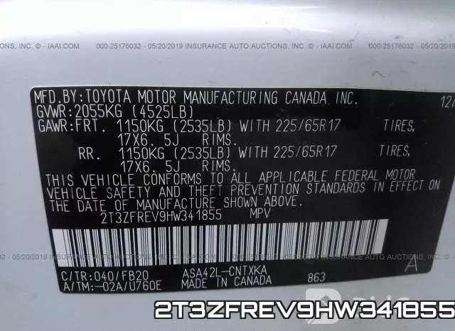 2T3ZFREV9HW341855 фото 10