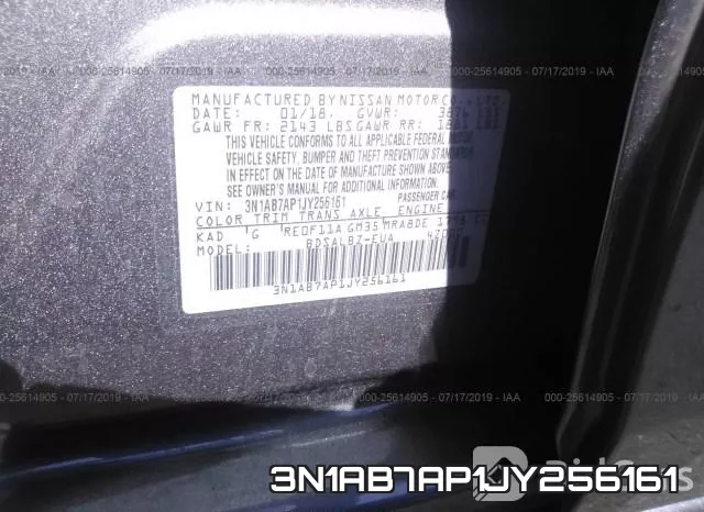 3N1AB7AP1JY256161 фото 10