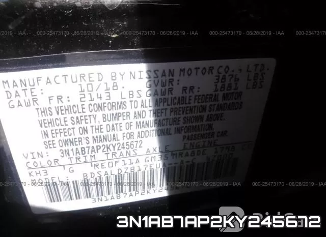 3N1AB7AP2KY245672 фото 10