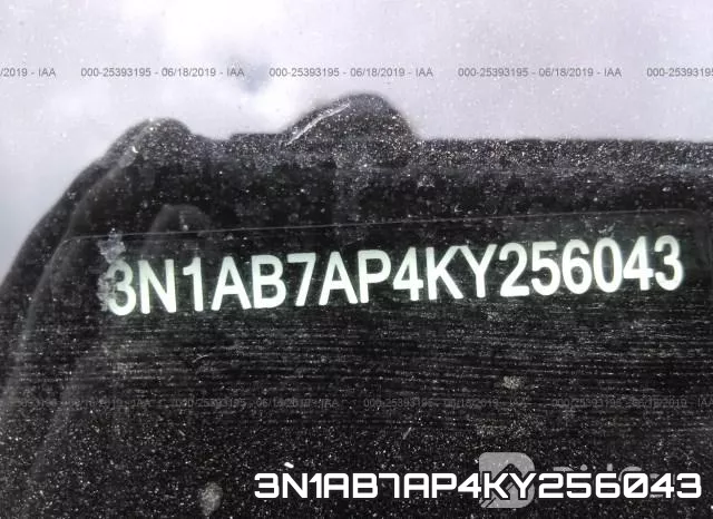3N1AB7AP4KY256043 фото 10
