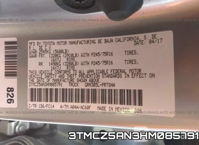 3TMCZ5AN3HM085791 фото 10