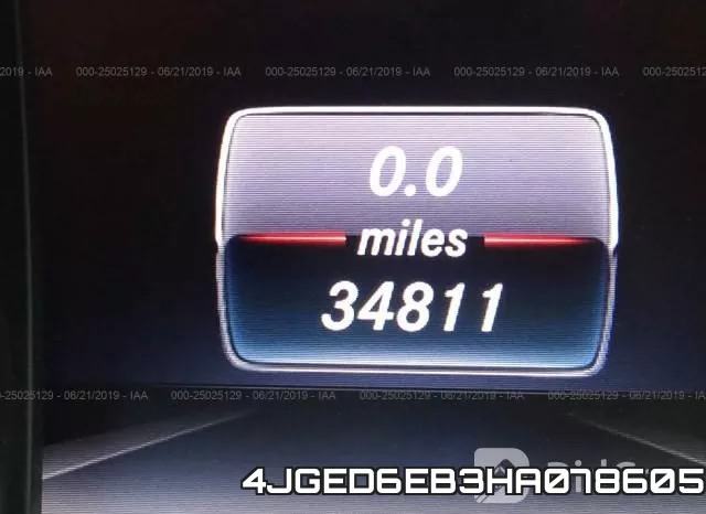 4JGED6EB3HA078605 фото 8
