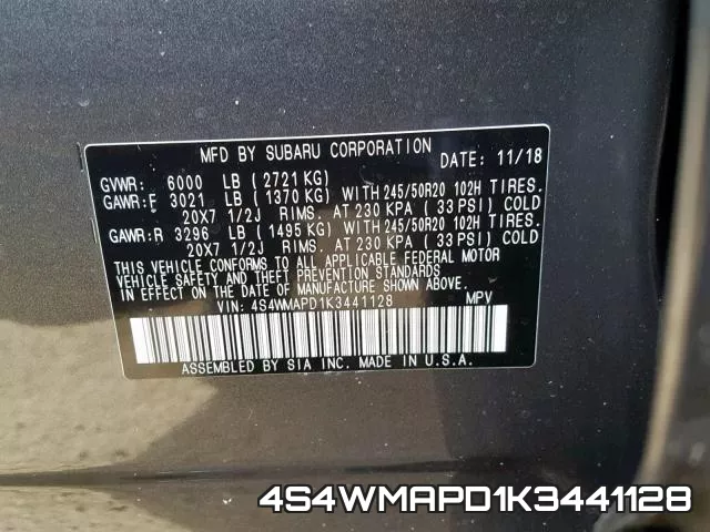 4S4WMAPD1K3441128 фото 2