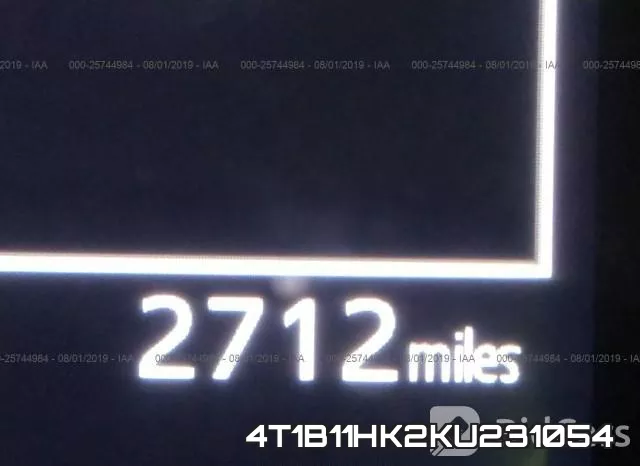 4T1B11HK2KU231054 фото 8