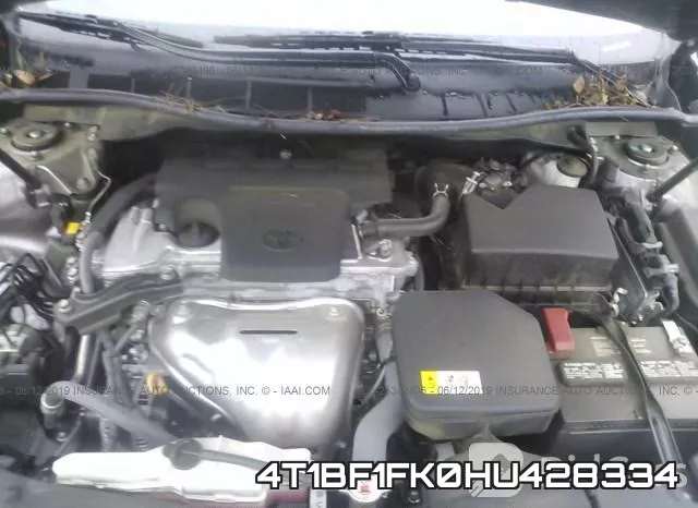 4T1BF1FK0HU428334 фото 2