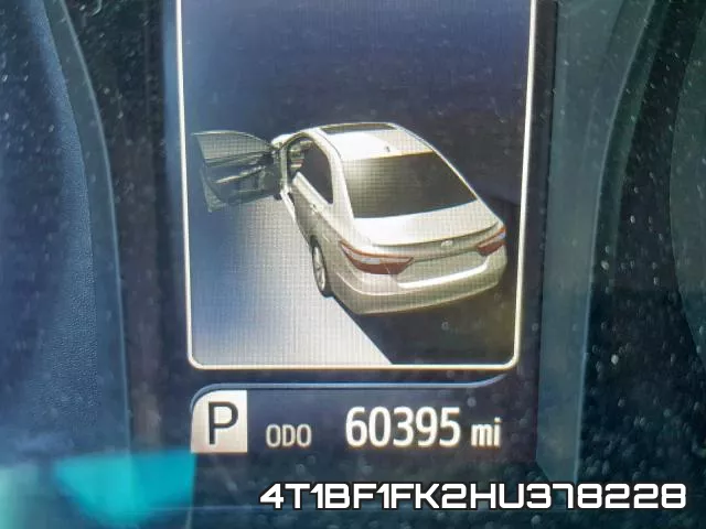 4T1BF1FK2HU378228 фото 8