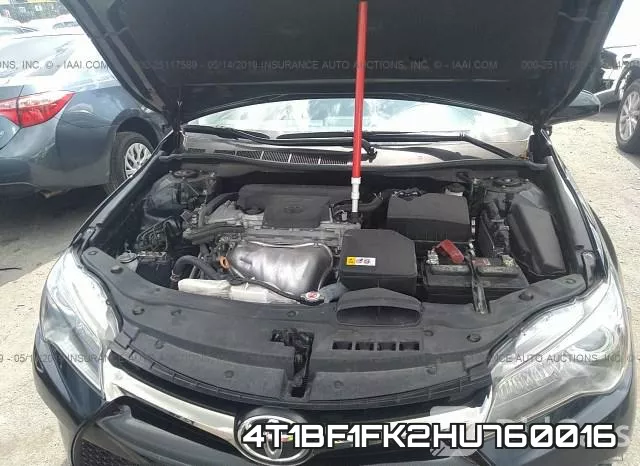 4T1BF1FK2HU760016 фото 2