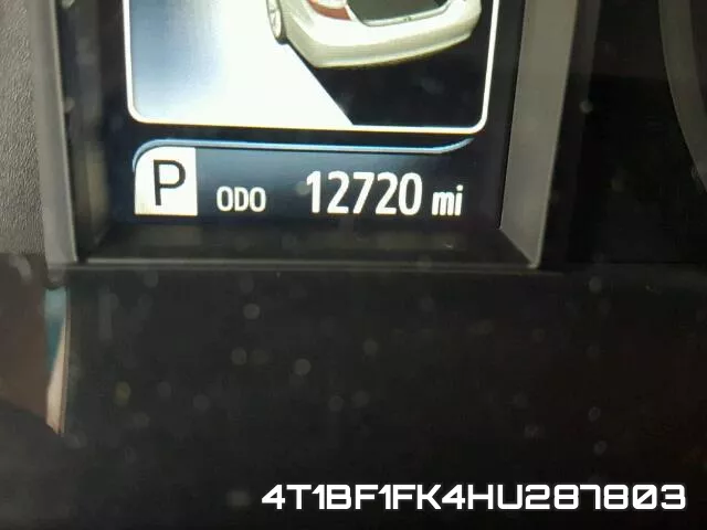 4T1BF1FK4HU287803 фото 9