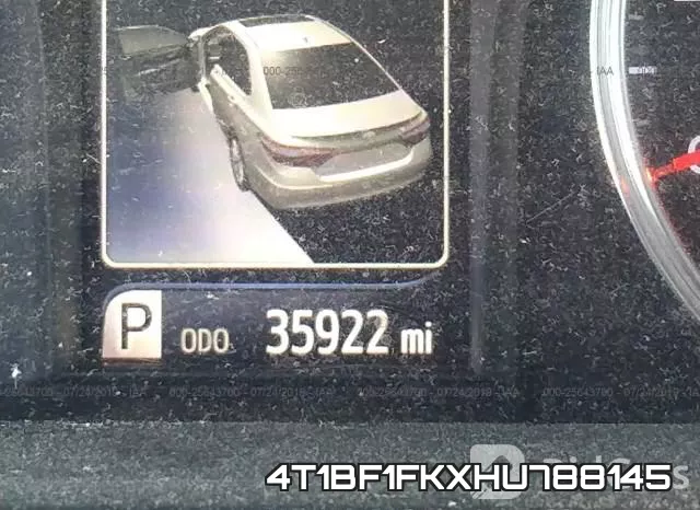 4T1BF1FKXHU788145 фото 8