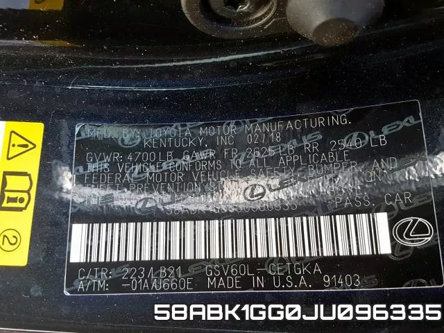 58ABK1GG0JU096335 фото 2