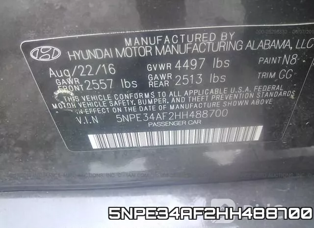 5NPE34AF2HH488700 фото 10