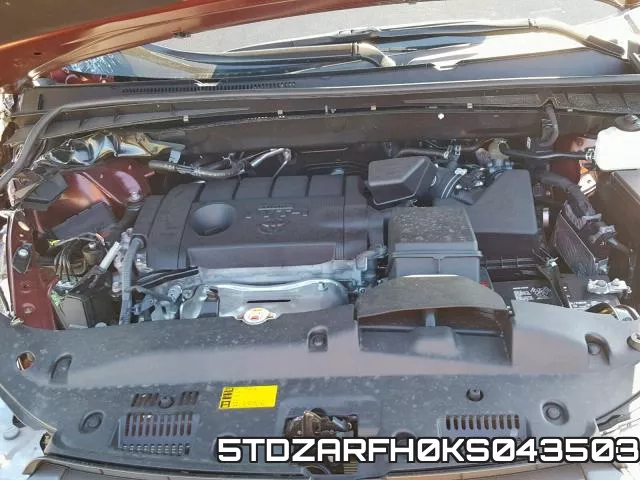 5TDZARFH0KS043503 фото 8