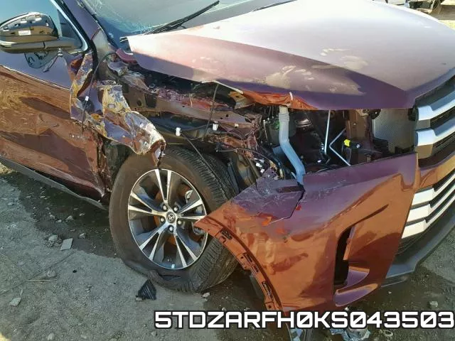 5TDZARFH0KS043503 фото 10