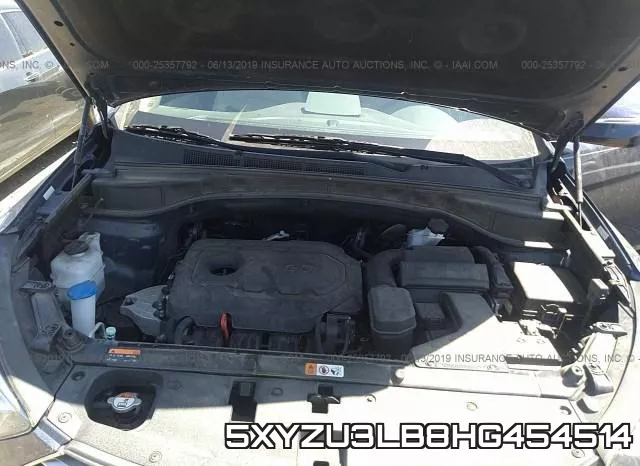 5XYZU3LB8HG454514 фото 2