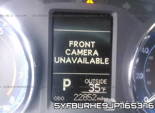 5YFBURHE9JP765376 фото 8