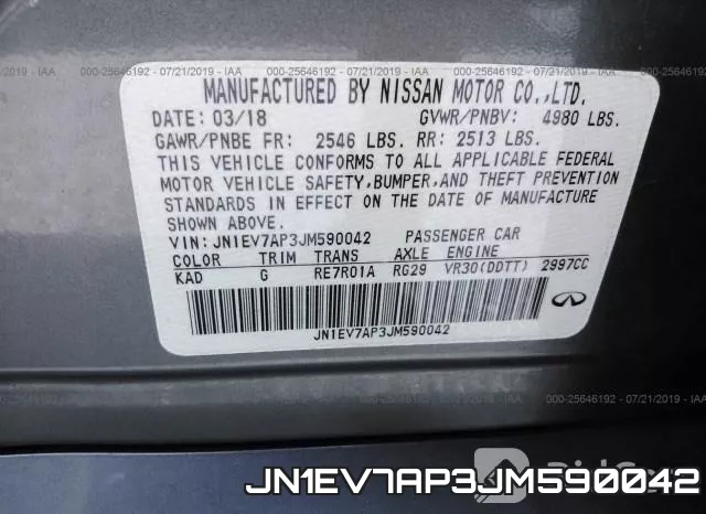 JN1EV7AP3JM590042 фото 10