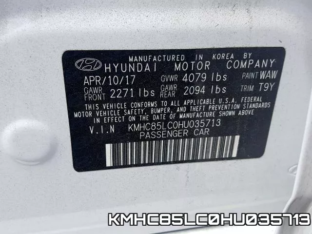 KMHC85LC0HU035713 фото 2