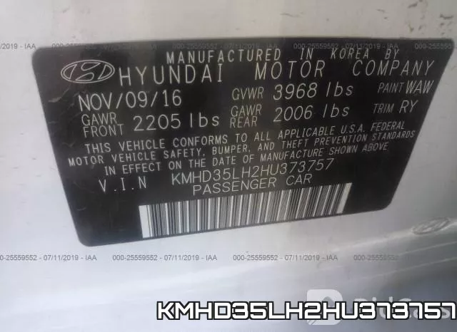 KMHD35LH2HU373757 фото 10