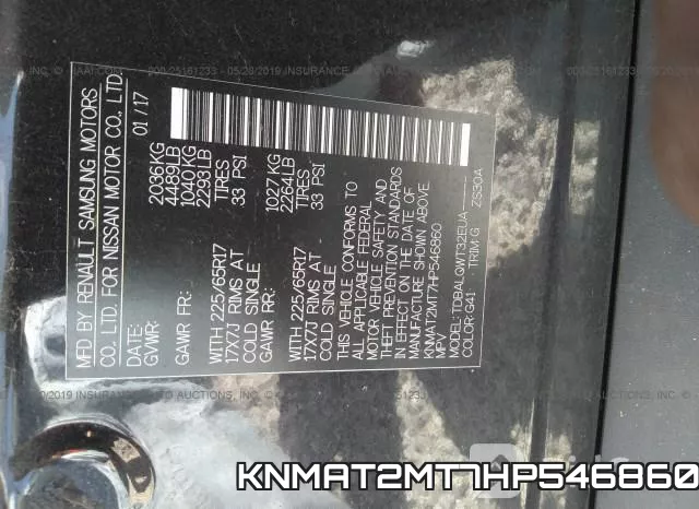 KNMAT2MT7HP546860 фото 10