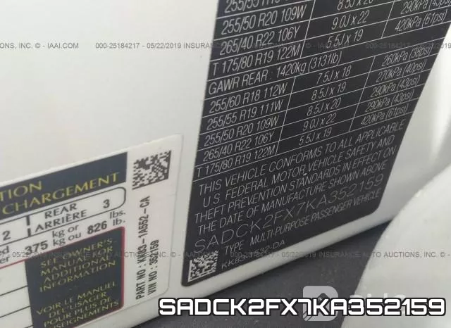 SADCK2FX7KA352159 фото 10