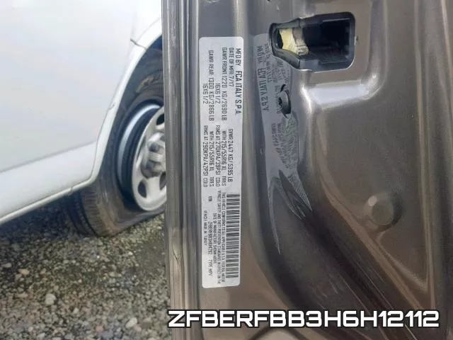 ZFBERFBB3H6H12112 фото 2