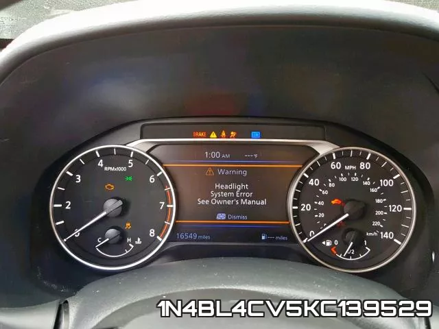 1N4BL4CV5KC139529 фото 9
