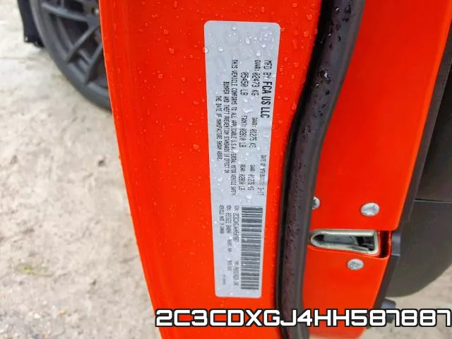 2C3CDXGJ4HH587887 фото 2