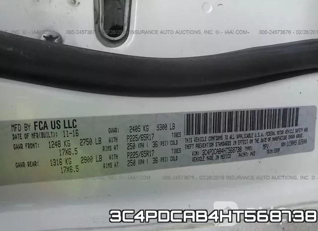 3C4PDCAB4HT568738 фото 10