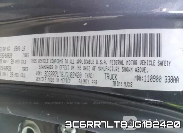 3C6RR7LT8JG182420 фото 10