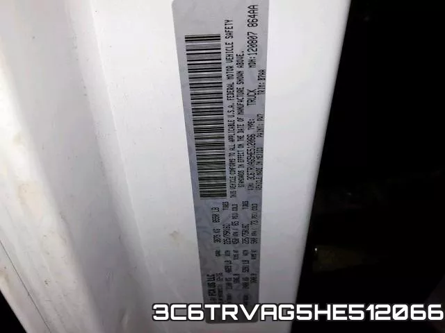 3C6TRVAG5HE512066 фото 2