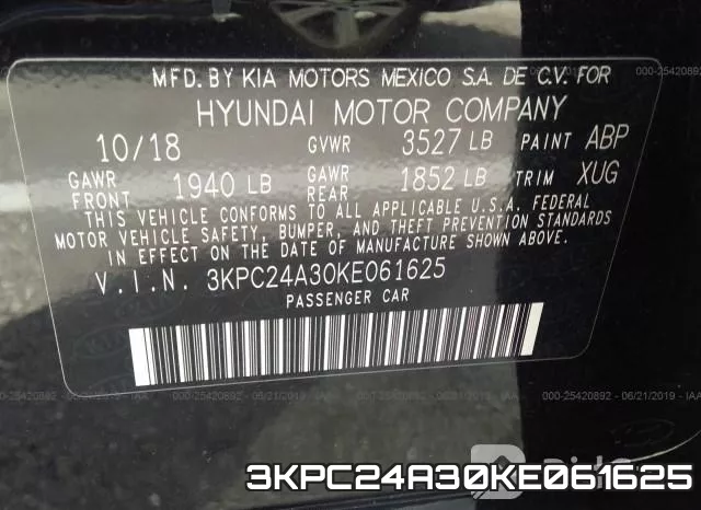 3KPC24A30KE061625 фото 10