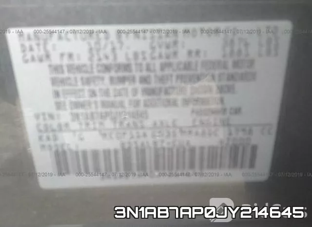 3N1AB7AP0JY214645 фото 10