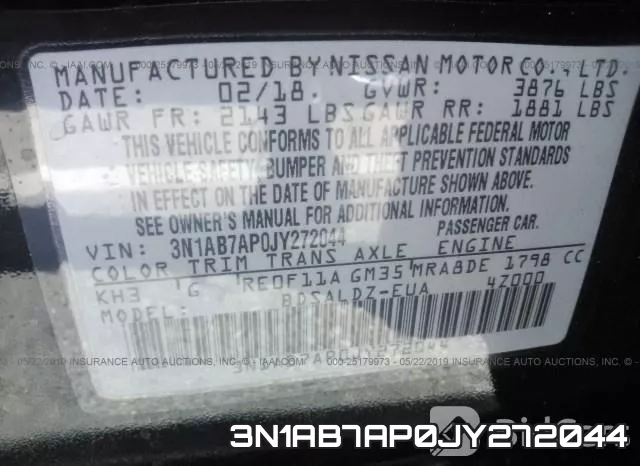 3N1AB7AP0JY272044 фото 10
