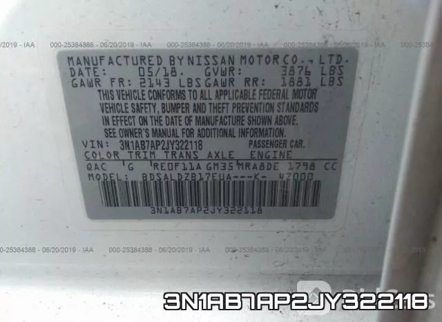 3N1AB7AP2JY322118 фото 10