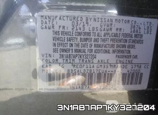 3N1AB7AP7KY327204 фото 10